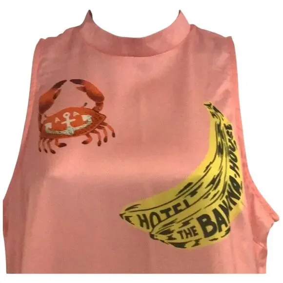 NEW DELI.S for Revolve Vacation Side Slit $180 Maxi Sheath Dress size Small - Picture 5 of 11